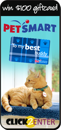 Enter to win $100 Petsmart Giftcard and many other prizes