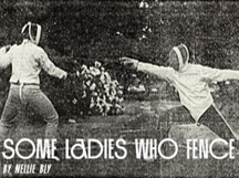 SOME LADIES WHO FENCE